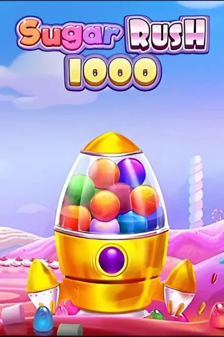 Sugar Rush 1000 slot with colorful candy machine